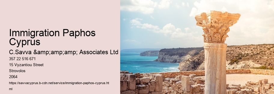 Immigration Paphos Cyprus